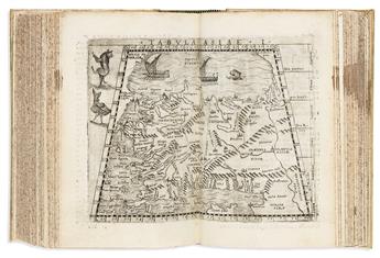 (GEOGRAPHY -- PTOLEMAIC.) Giacomo Gastaldi, mapmaker. La Geografia di Claudio Ptolemeo Alessandrino.